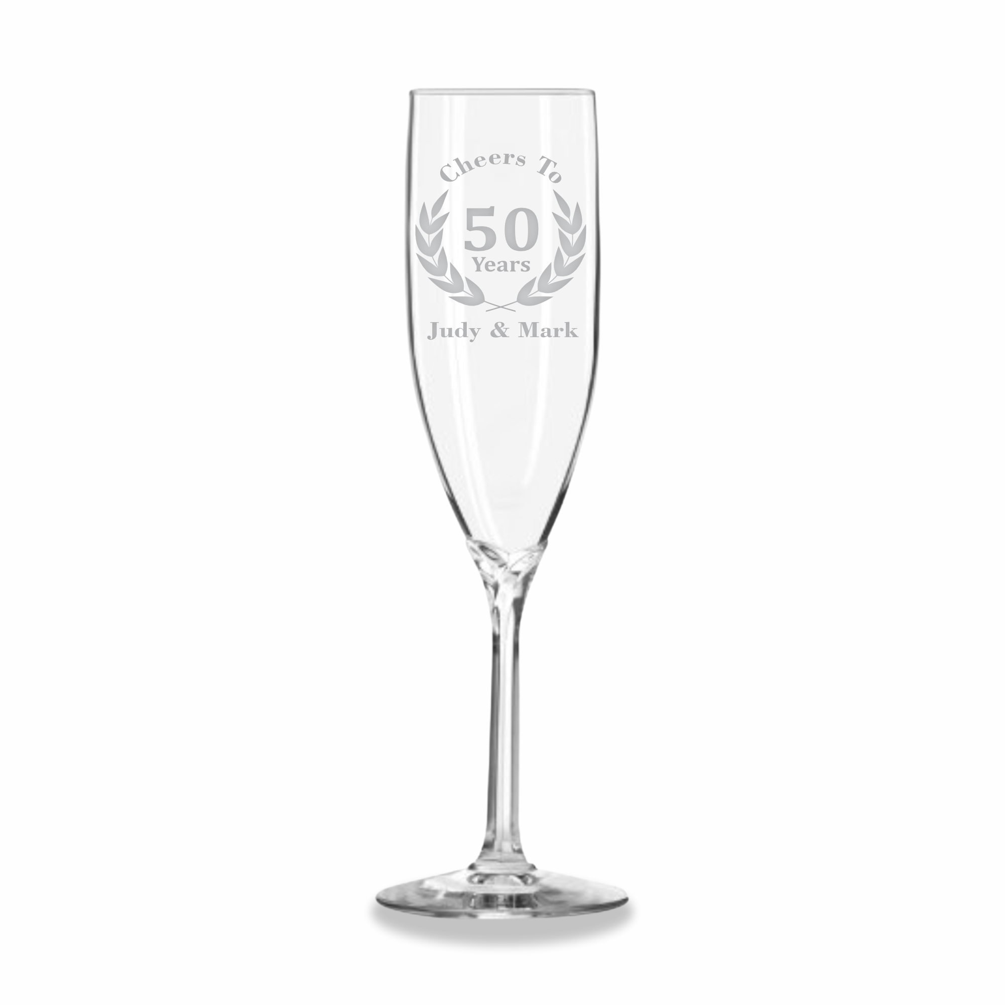 Cheers to Years | Personalized 6oz Champagne Flute